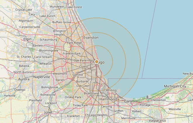 Service area: Chicago, Cook County and Chicagoland